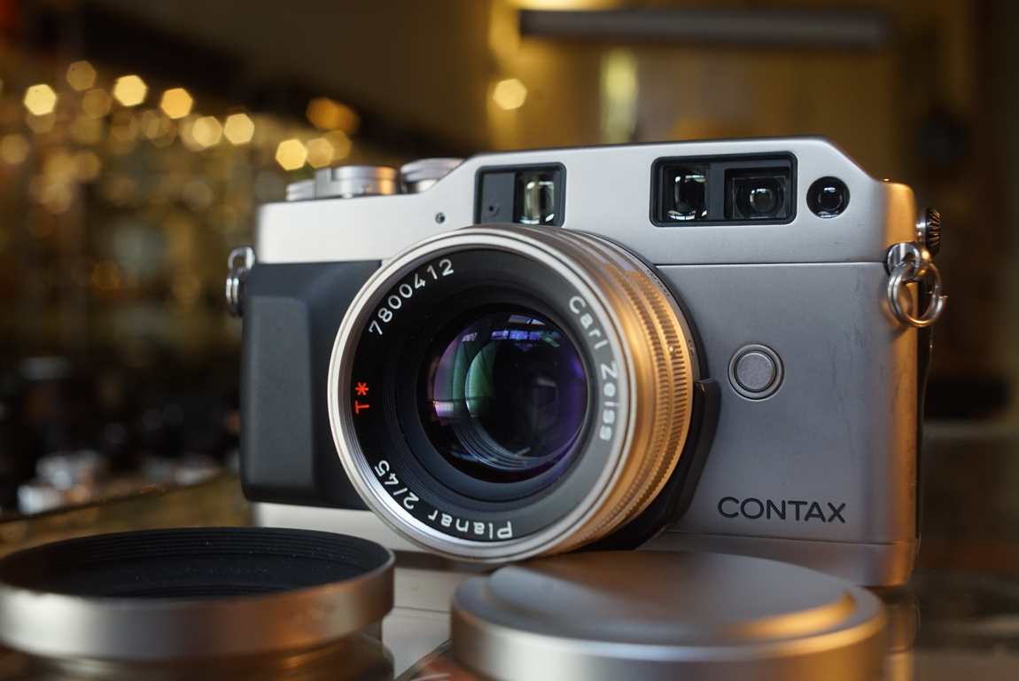 Contax G1 + Planar 2 / 45mm - Fotohandel Delfshaven / MK Optics