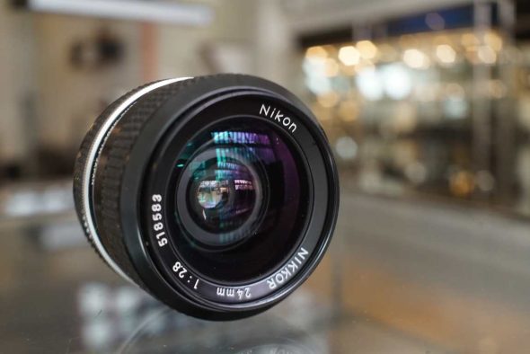Nikon Nikkor 24mm F/2.8 Pre-Ai lens - Fotohandel Delfshaven / MK