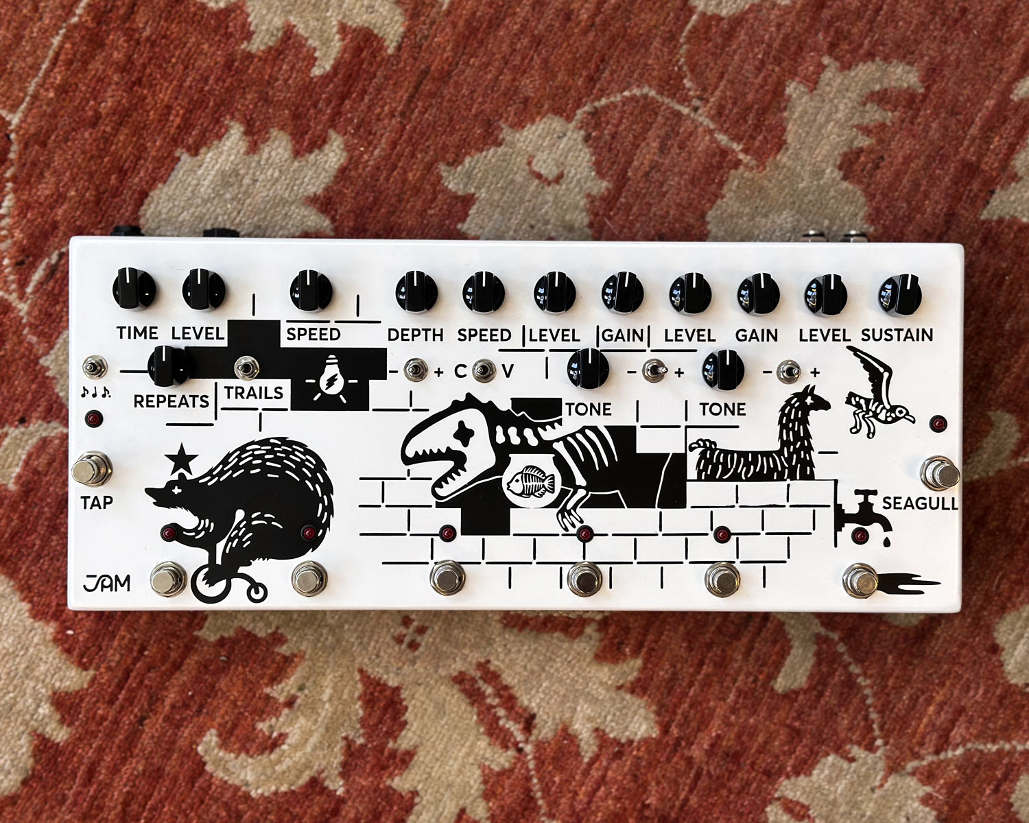 Jam Pedals Pink Flow Multi Effect Pedal – Found Sound