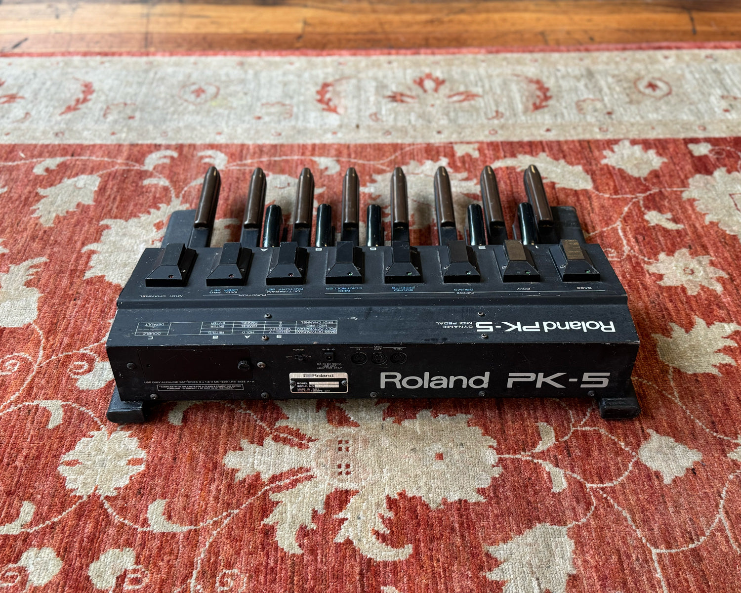 Roland PK-5 Dynamic MIDI Pedal – Found Sound