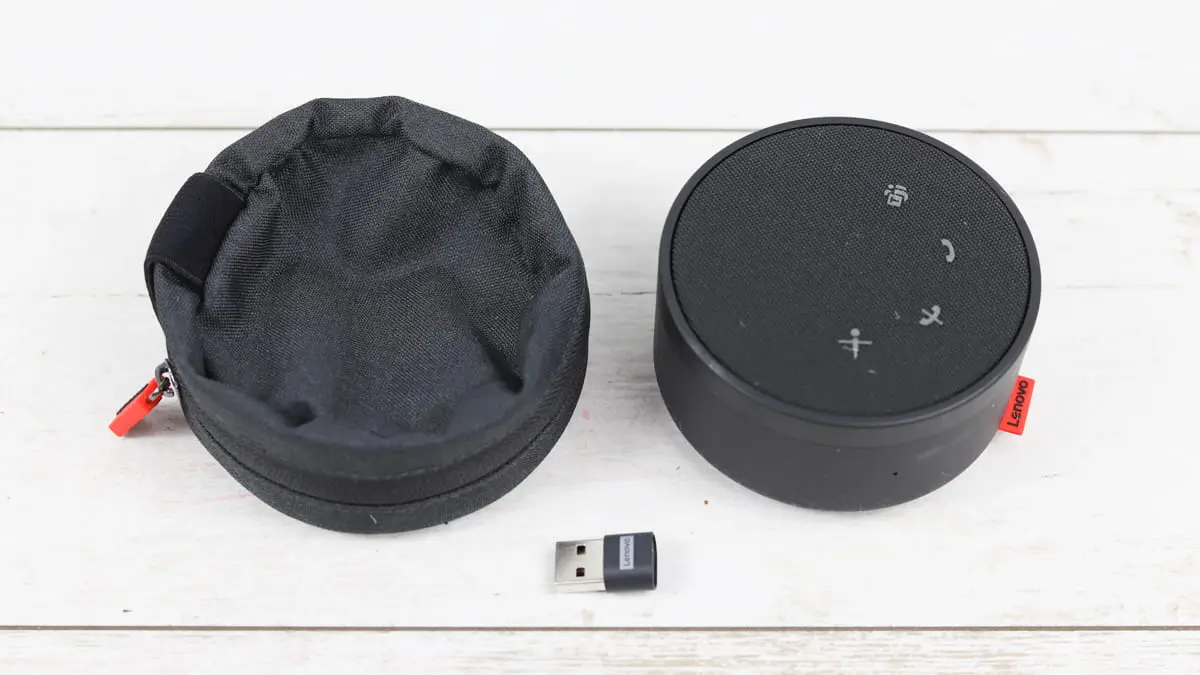 Lenovo Go USB Type-C スピーカーフォンの実機レビュー - パソコンガイド
