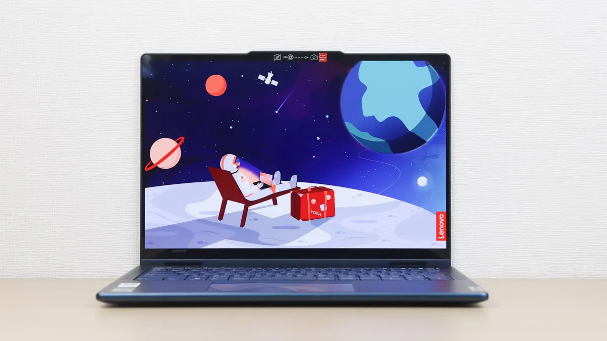 Lenovo Yoga 7i Gen 8 14型の実機レビュー 高品質ディスプレイの