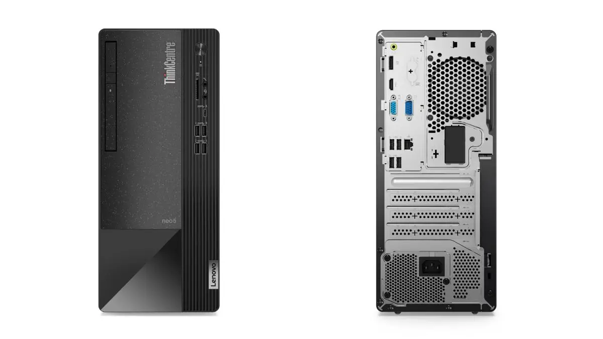 Lenovo ThinkCentre neo 50t Tower Gen 4のレビュー - パソコンガイド