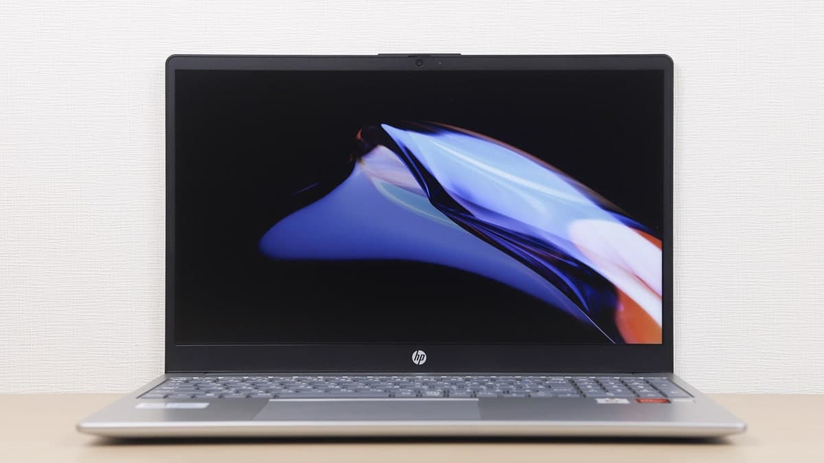 HP 15-fcの実機レビュー 2023年モデルでTOP3に入る高コスパ機種