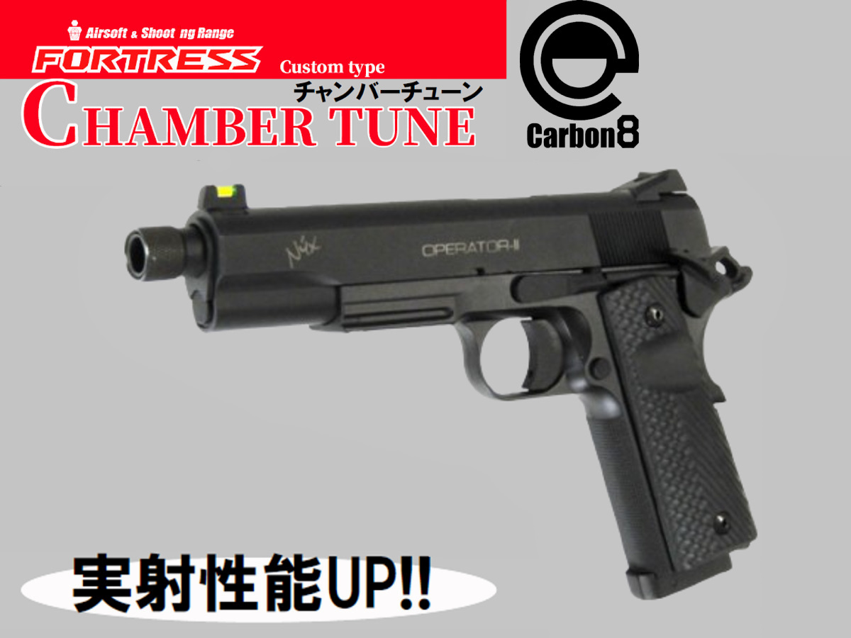 カスタム完成品】Carbon8: M45 NITESHIFT Co2ブローバック チャンバー