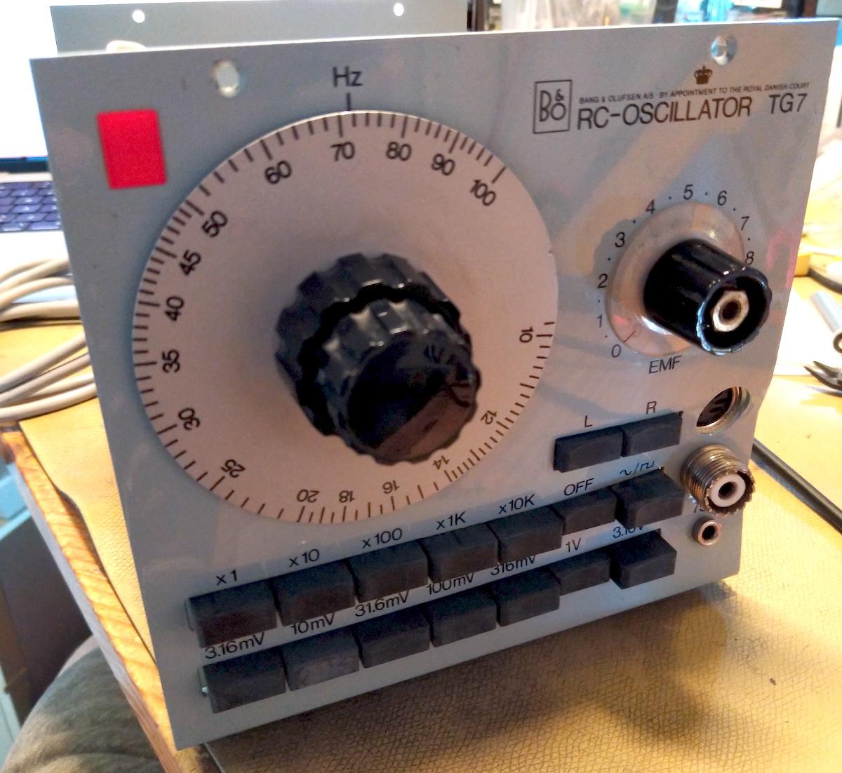 On the workbench: a B&O TG7 Oscillator - BeoWorld Forum