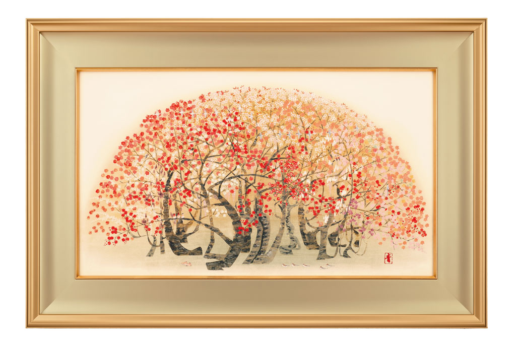 文化勲章受章】前田青邨『みやまの四季』特別版