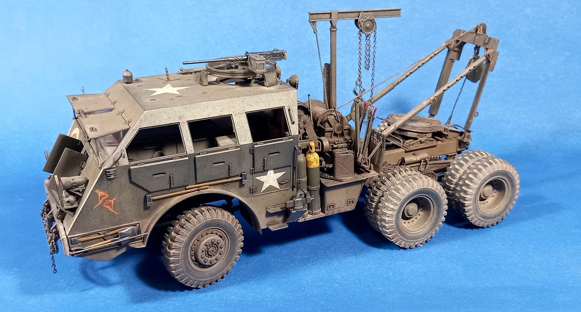 Recovery vehicle M26 from Tamiya - WWII Allied - KitMaker Network