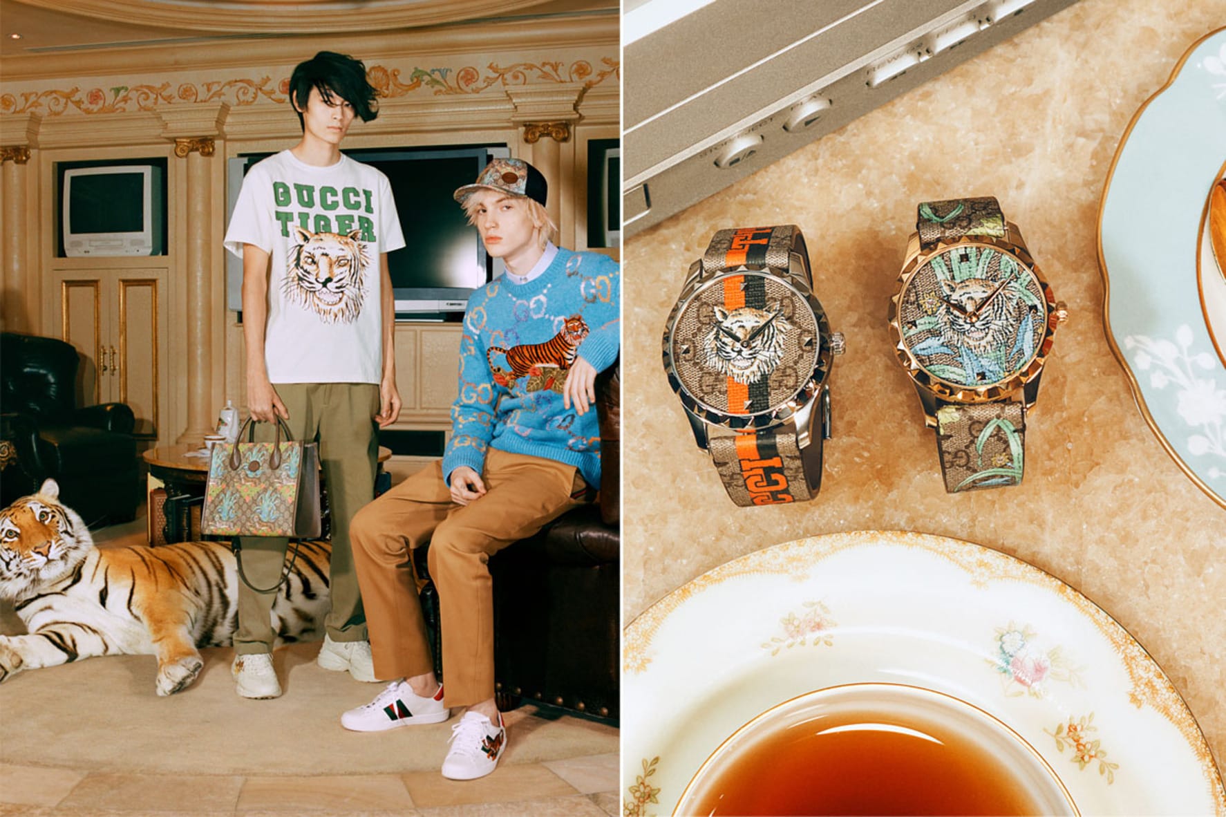 運気アップ間違いなし！】寅年はグッチの「GUCCI TIGER」で好スタート