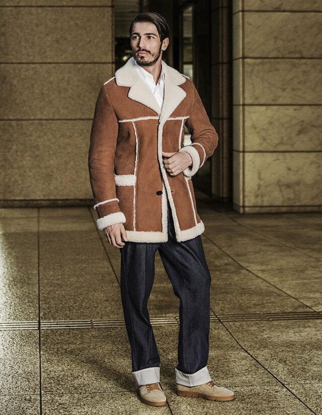 編集長が選ぶ 40男の「買い！」の逸品 「ロエベ」のムートンコート