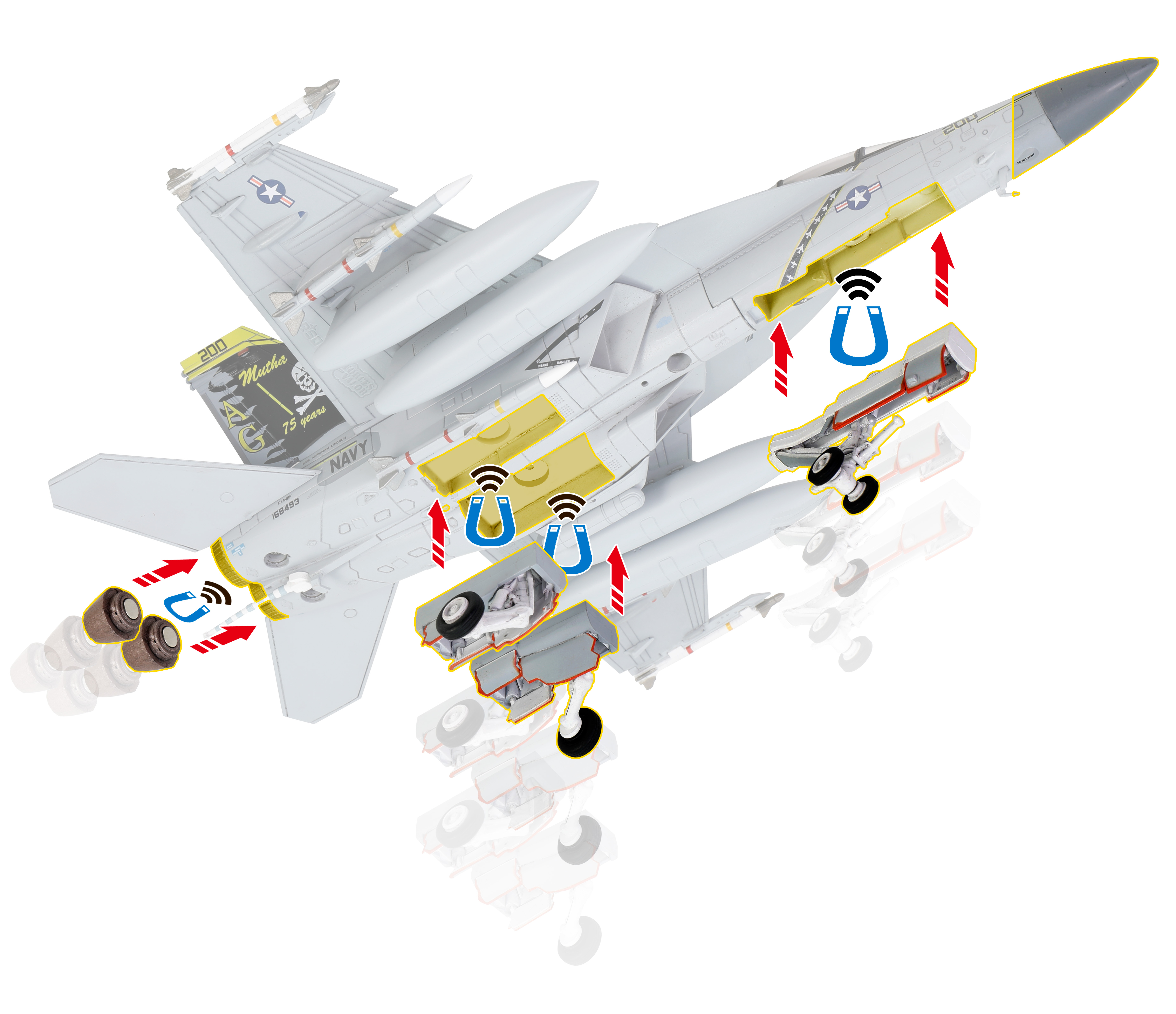 F/A-18F Super Hornet VFA-103 “Jolly Rogers” U.S. NAVY, VFA-103