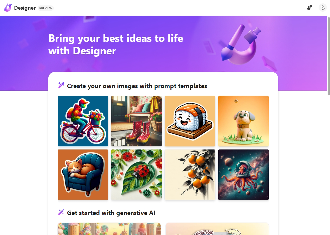 Microsoft Designer」Microsoftが開発したAIデザインツール - 窓の杜