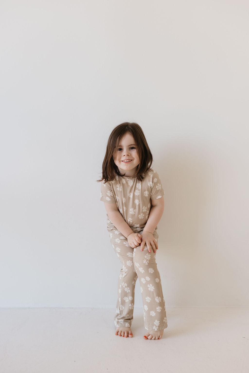 Toddler Short Sleeve Bamboo Lounge Set | Lazy Daisy – forever