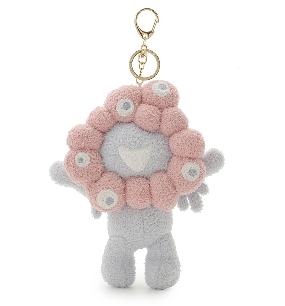 ラブブ×ミャクミャクのコラボフィギュアが登場。万博会場で抽選販売