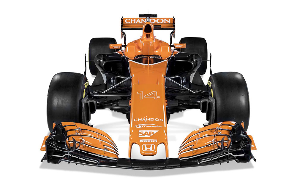17年F1新車発表】写真で見るマクラーレンF1！知られざるオレンジ色の