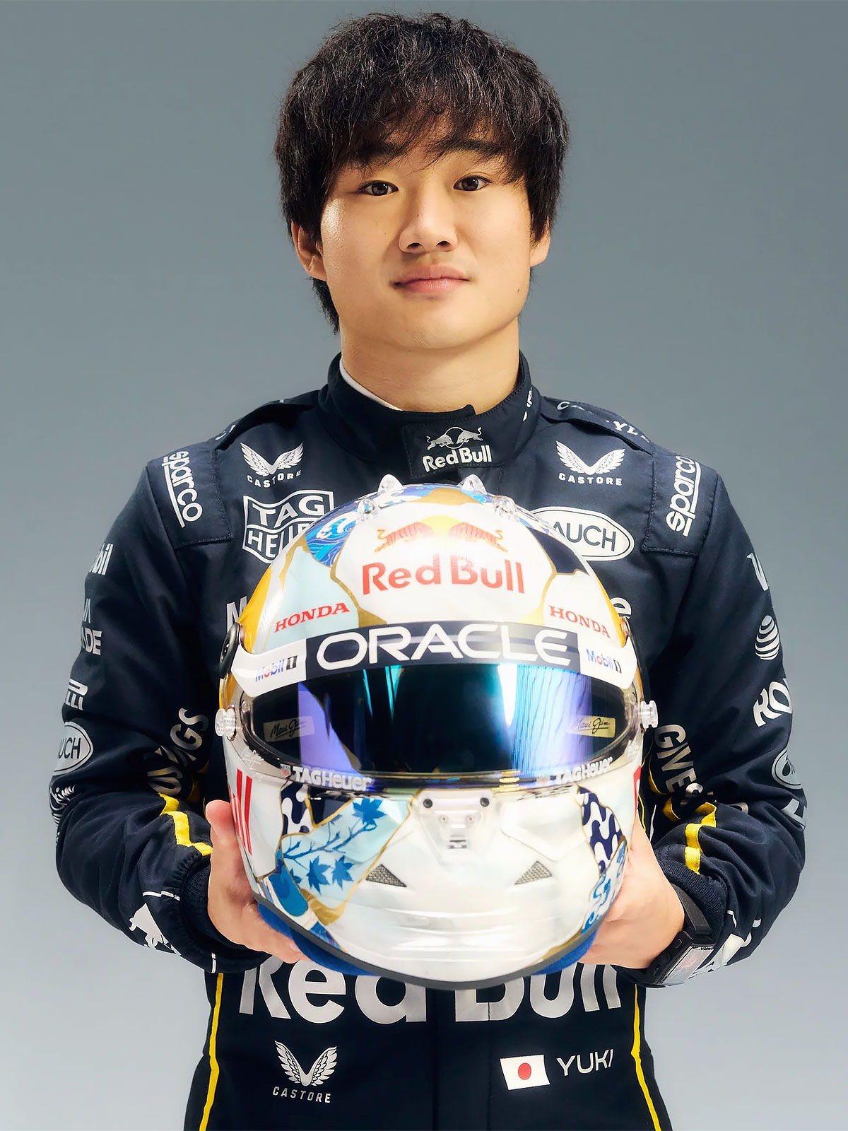 価格的には“高嶺の花”？ 角田裕毅、ラスベガス仕様ヘルメットを出品