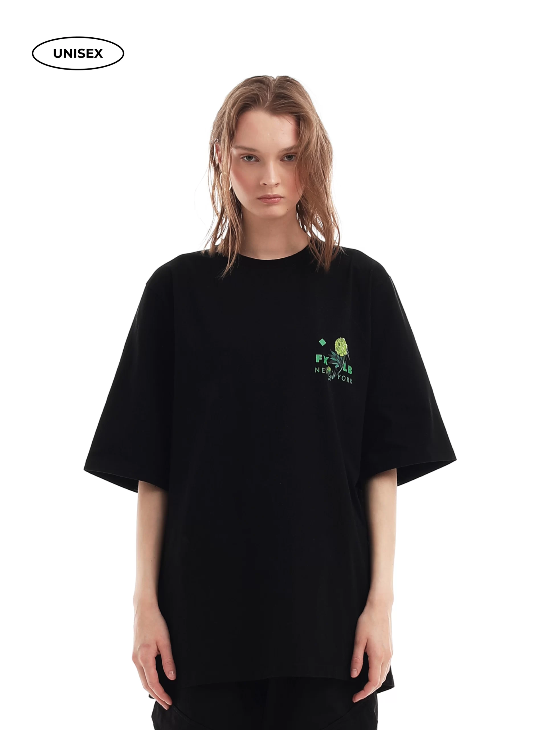 BLACK T-SHIRT - FXLB NY