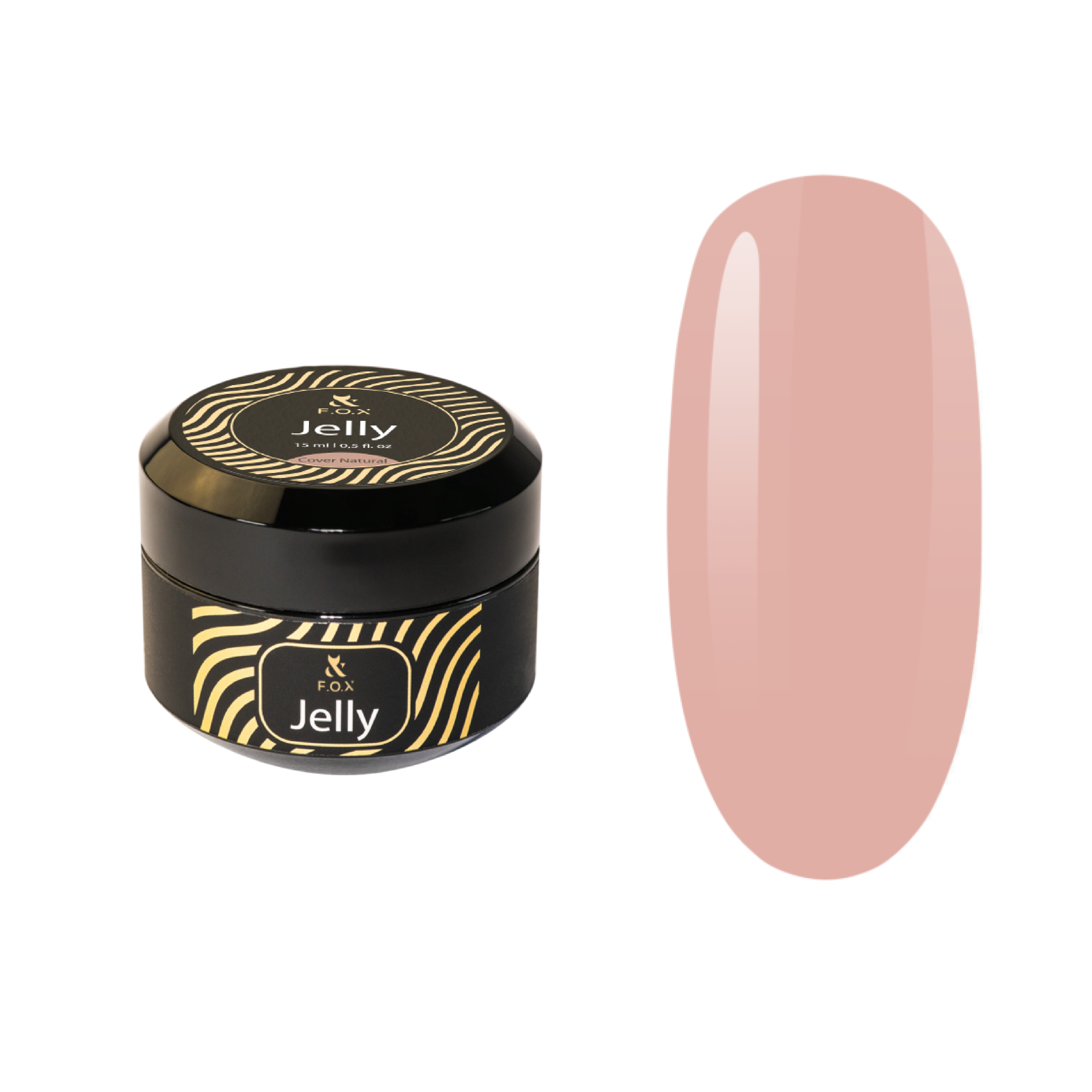 F.O.X Jelly Natural, 15 ml – F.O.X Nails USA