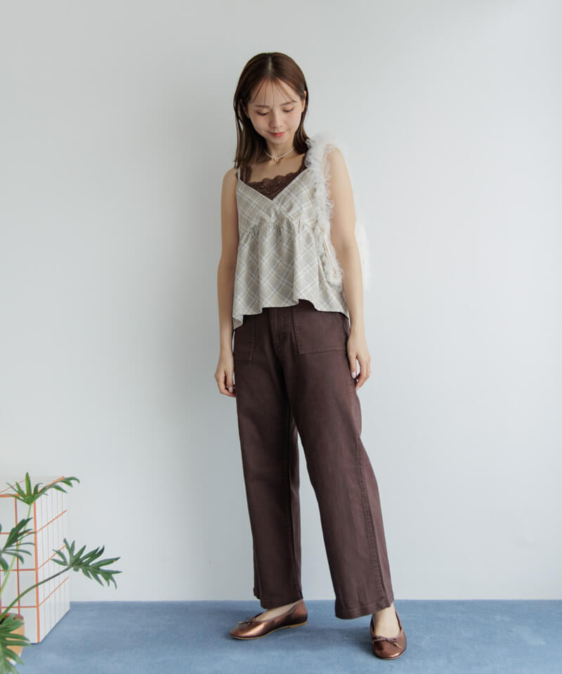 gorgeous lace cami2～ｺﾞｰｼﾞｬｽﾚｰｽｷｬﾐ2 | flower／フラワー公式通販