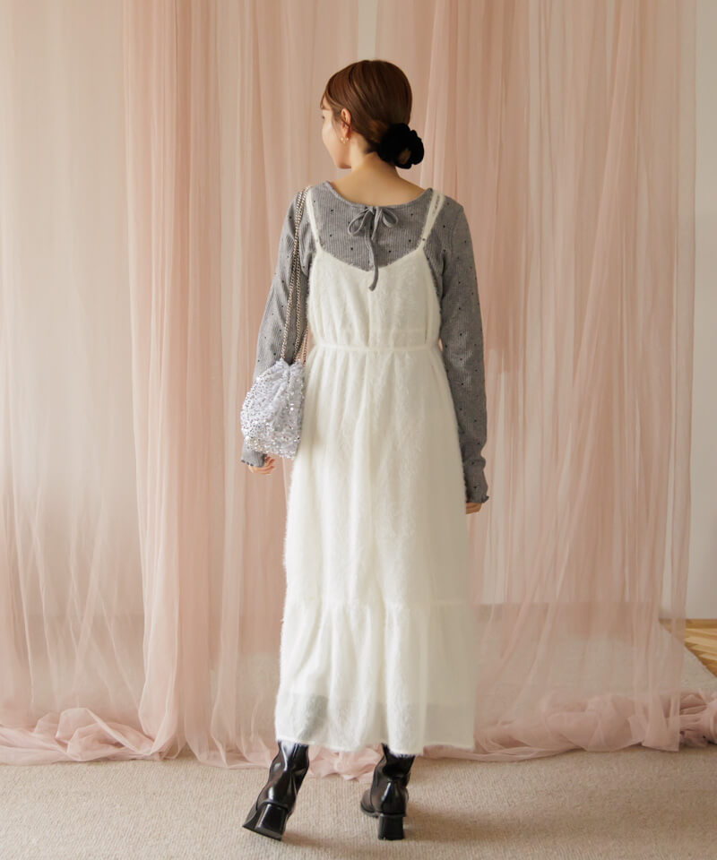 heart rib top3～ﾊｰﾄﾘﾌﾞﾄｯﾌﾟ3 | flower／フラワー公式通販