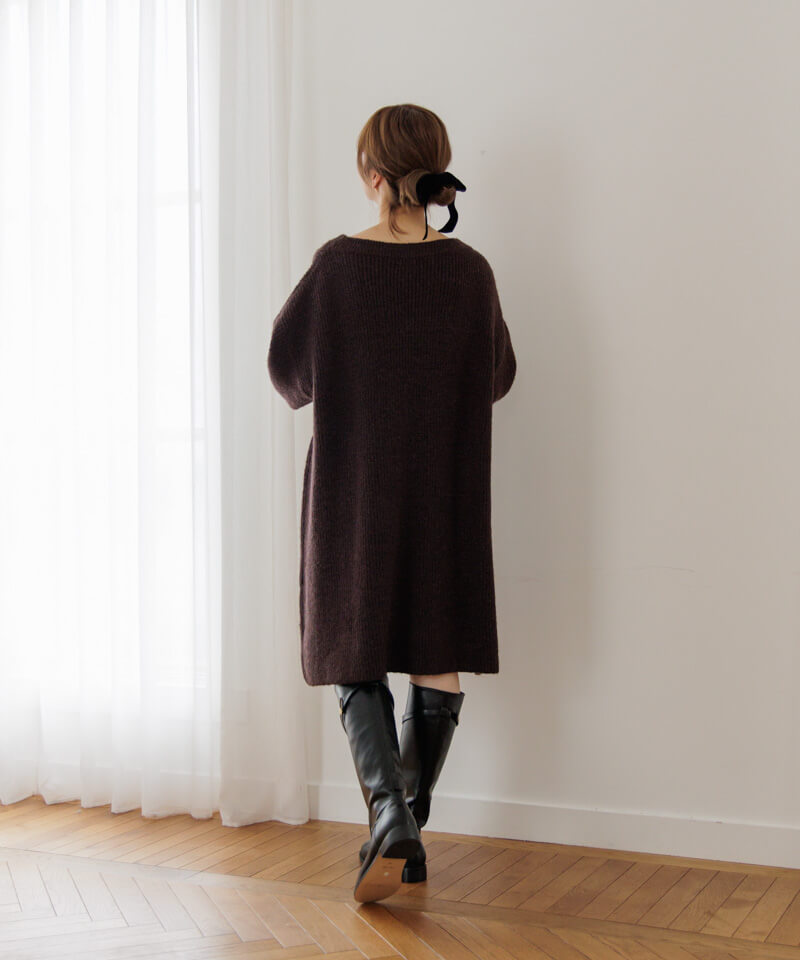 60%OFF】warmy knit onepiece2～ｳｫｰﾐｰﾆｯﾄﾜﾝﾋﾟｰｽ2 | flower／フラワー