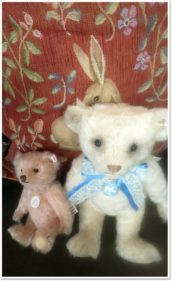 シュタイフ ロージー ラビット＆ベイビー バニー 23cm EAN683862