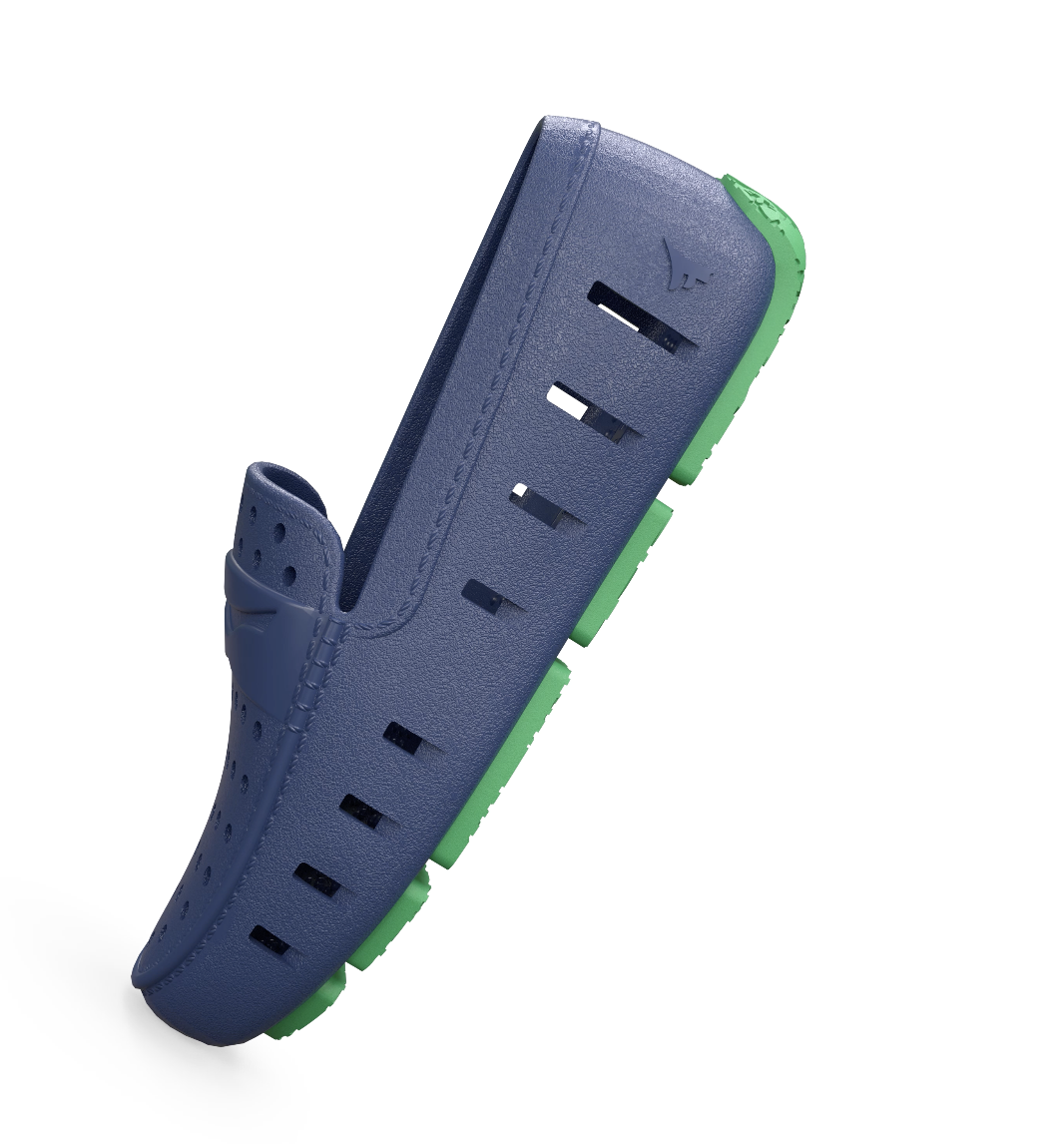 Kid's Prodigy Driver Foam Shoe | Navy Peony/Turf Green – Floafers