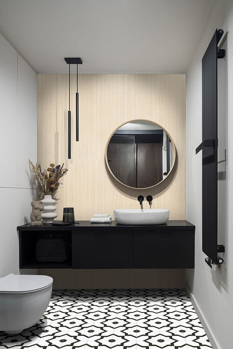 MSI - UrbanSlat - 16 in. x 48 in. Ceramic Wall Tile - Blonde — Floorzz