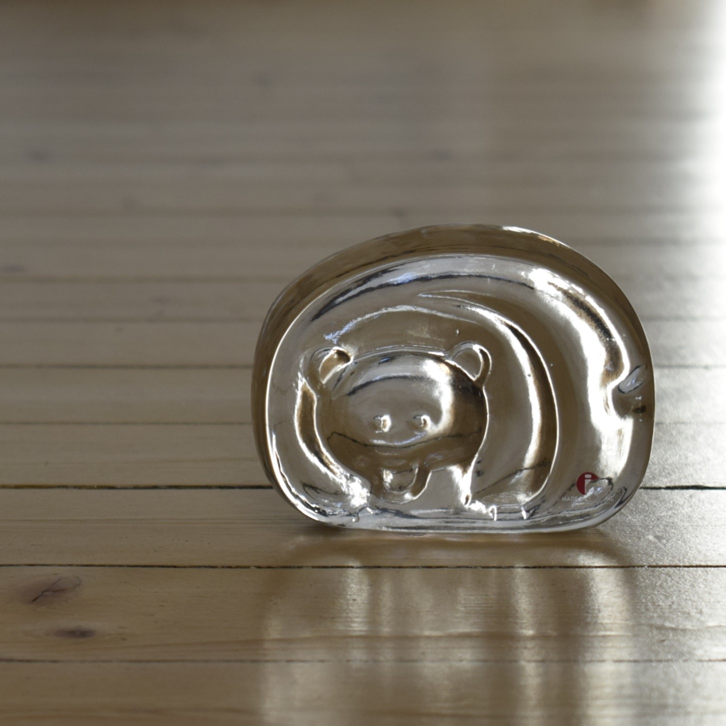 熊のガラスオブジェ / Jorma Vennola・ヨルマヴェンノラ / Iittala