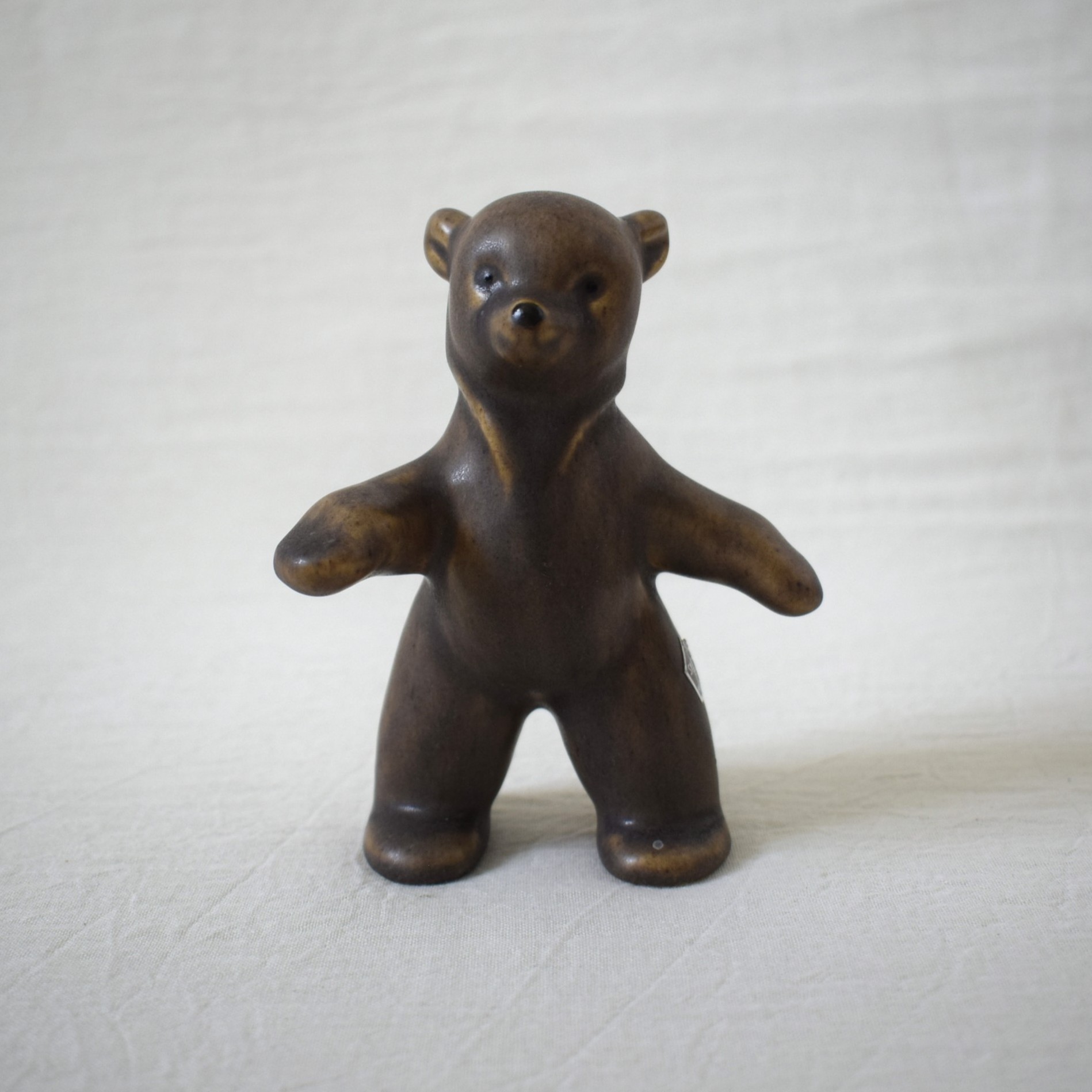 ☆陽気な熊さん ハッピースマイルのベア2点 ドイツ アンティーク