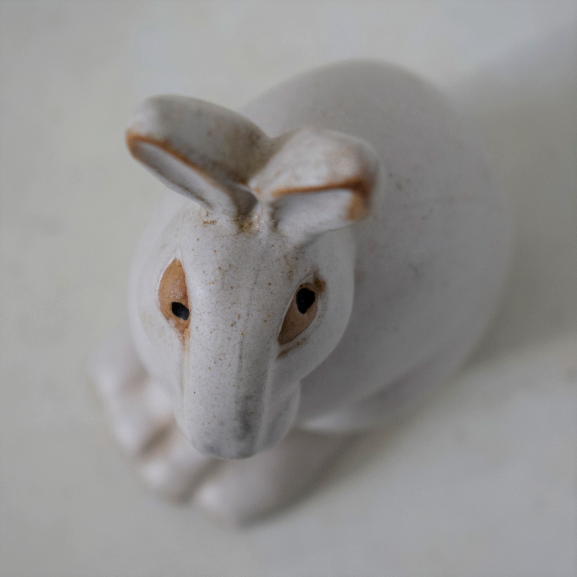 野うさぎのオブジェ / Lisa Larson・リサラーソン / Jie Gantofta