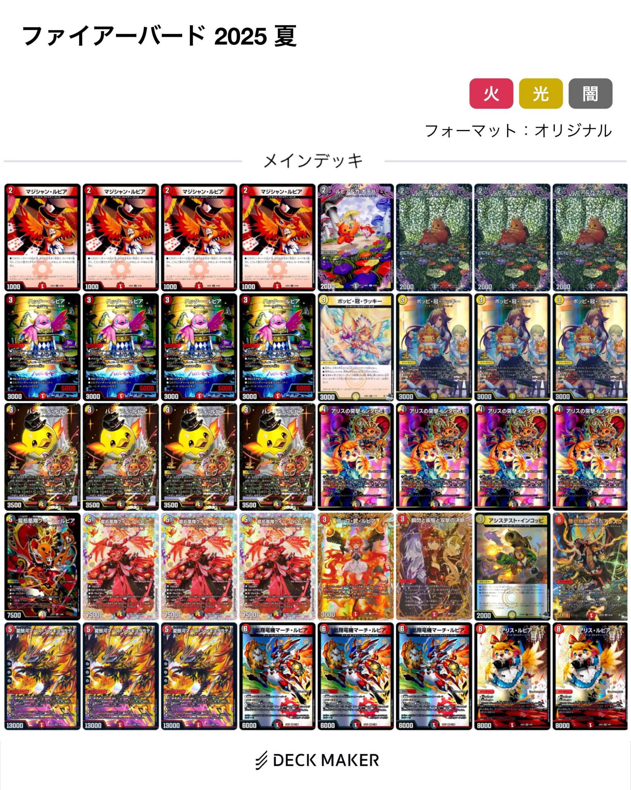 デュエマ】殿堂予想選手権2025 夏 第3回 〜ファイアー・バード