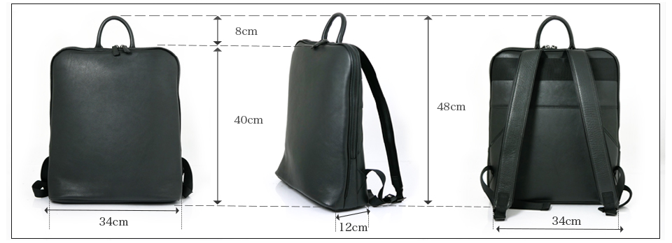 FlathorityのオイルミーリングPCリュック(M) 16インチ可能 オイル