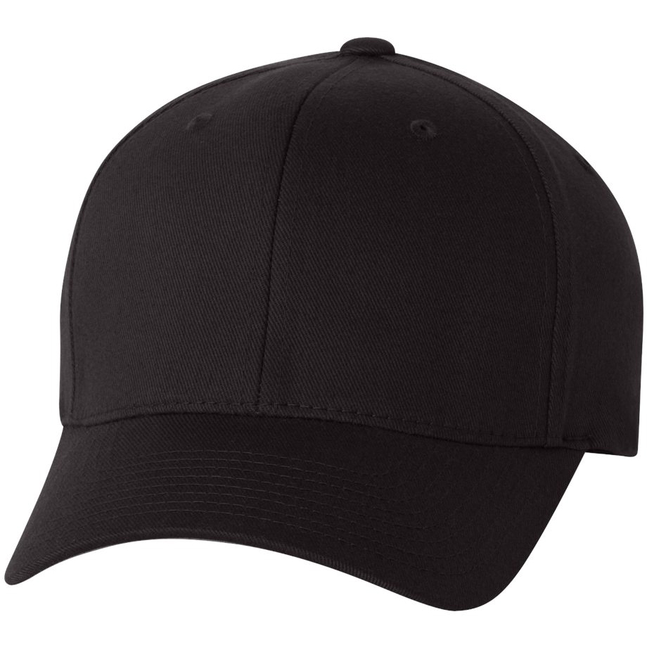 Flexfit 6277 Twill Cap - Black | Full Source