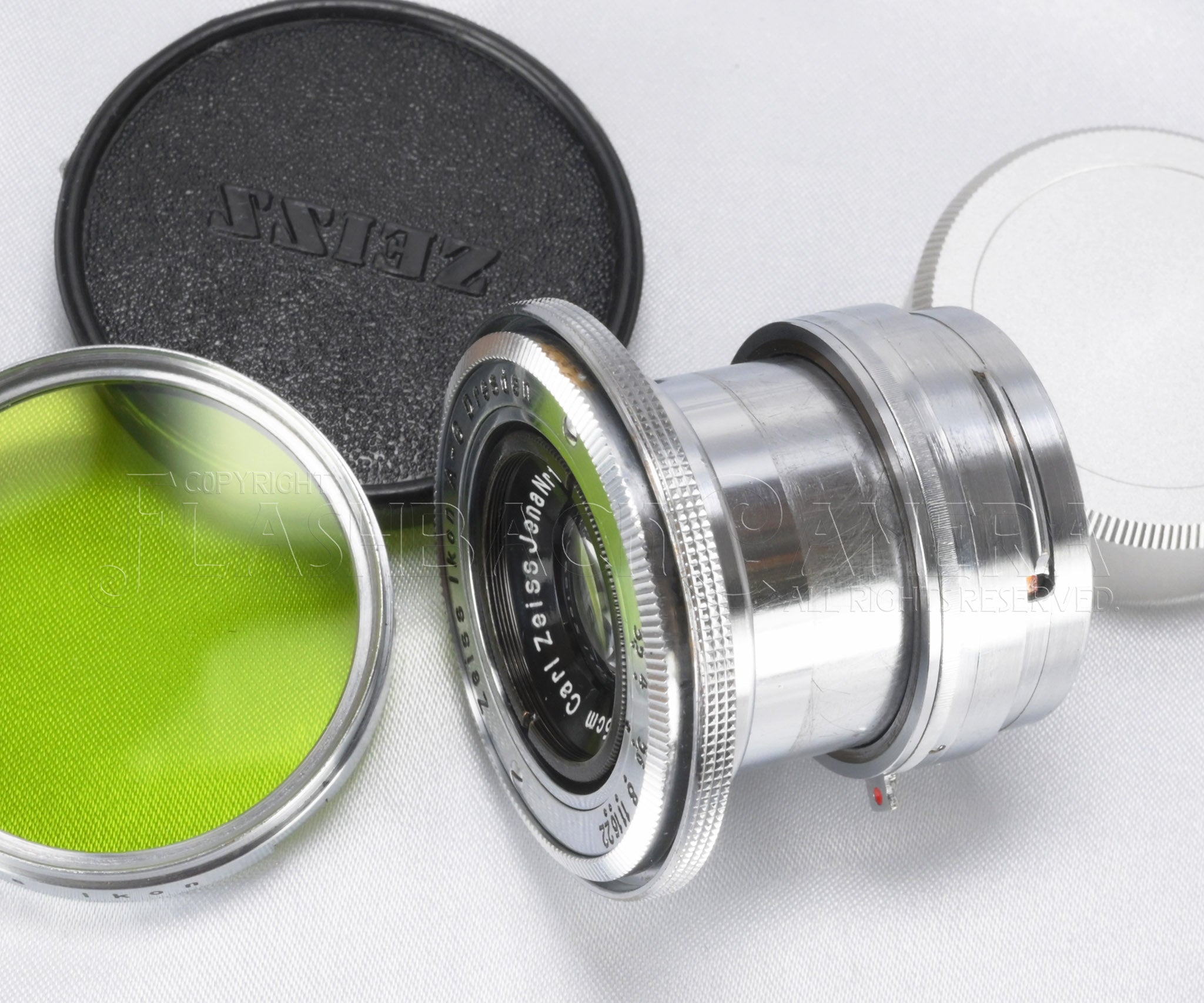 Tessar 50mm f3.5 (Contax) – FLASHBACK CAMERA