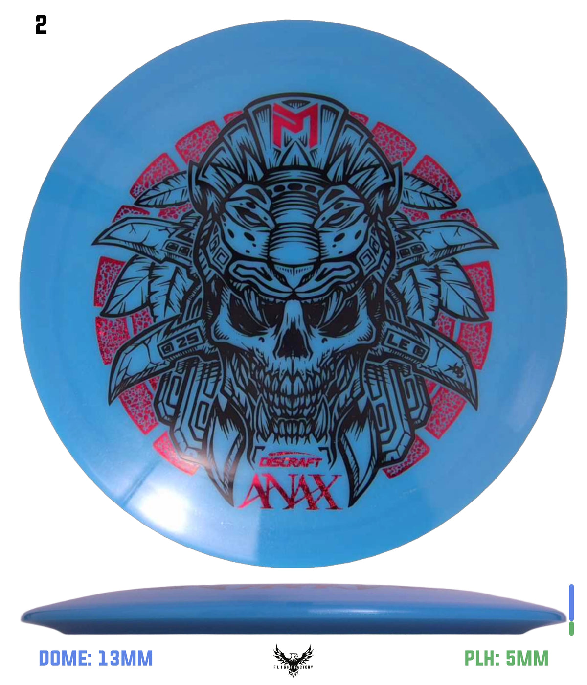 Discraft Colorshift ESP Anax - Ledgestone Wave 2 (2025) - Flight
