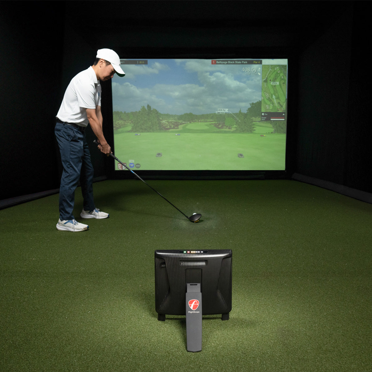 FlightScope X3C: Pro Launch Monitor and Full Tracking Radar