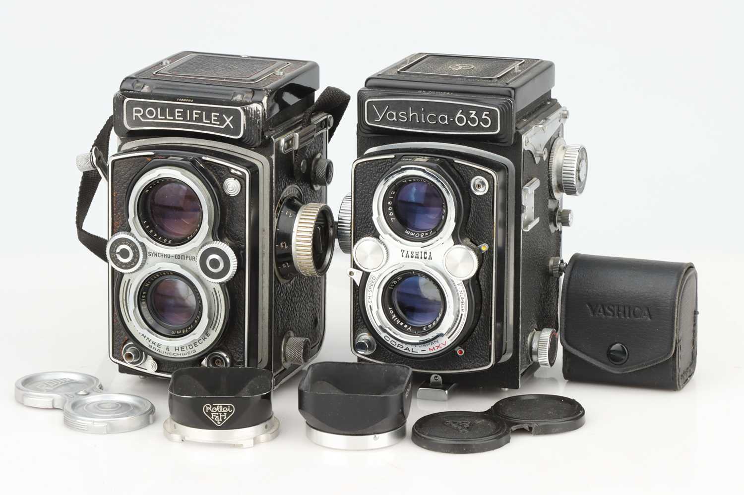 Lot 844 - A Rollei Rolleiflex 3.5B TLR Camera,