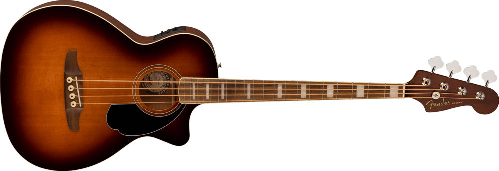 Fender Kingman Acoustic Bass Guitar - Shaded Edge Burst – Flipside