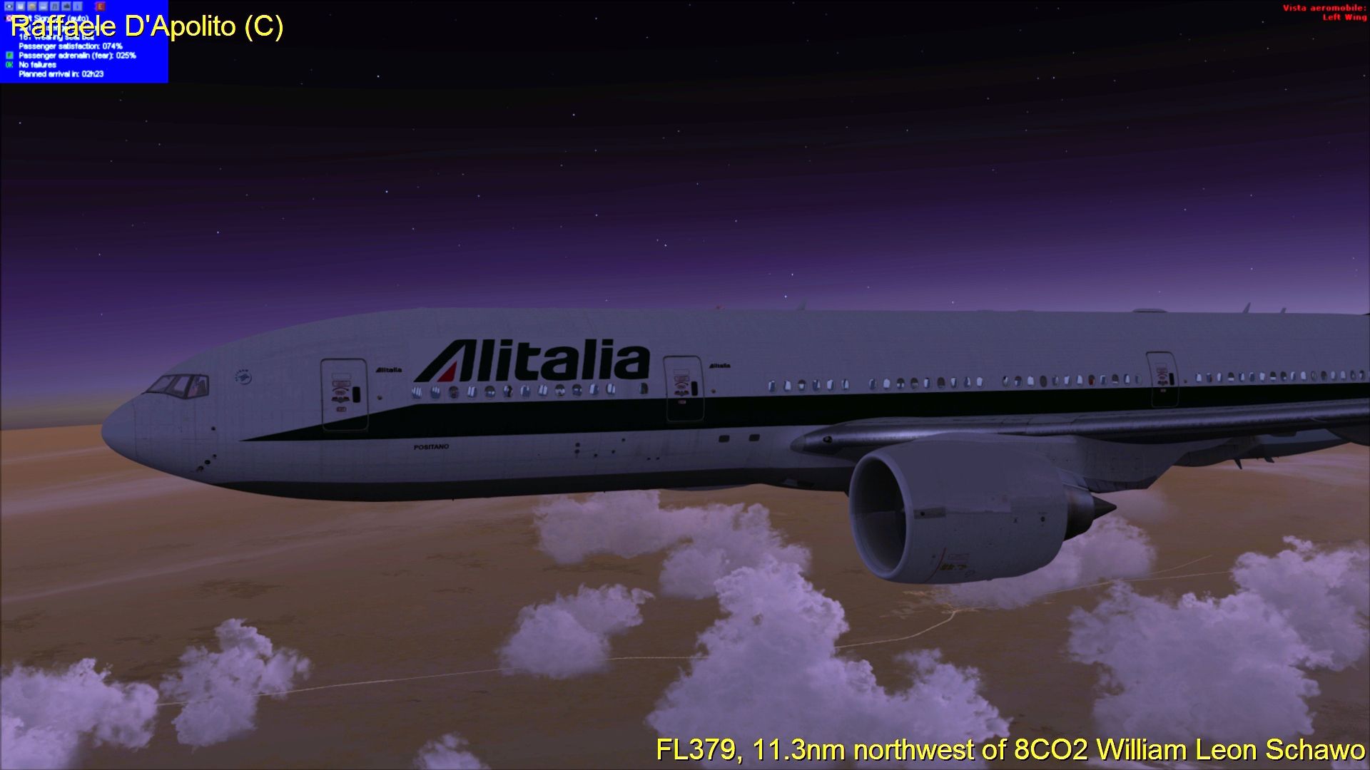 Alitalia Boeing 777-200 ER for FSX