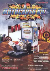 Motocross Go! - Namco (Video Game, 1997) - EU | The Arcade Flyer