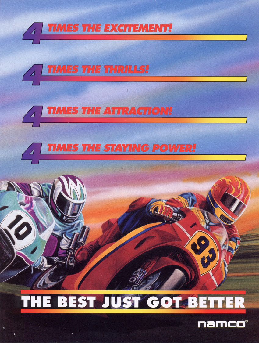 Suzuka 8 Hours 2 - Namco (Video Game, 1993) - USA | The Arcade