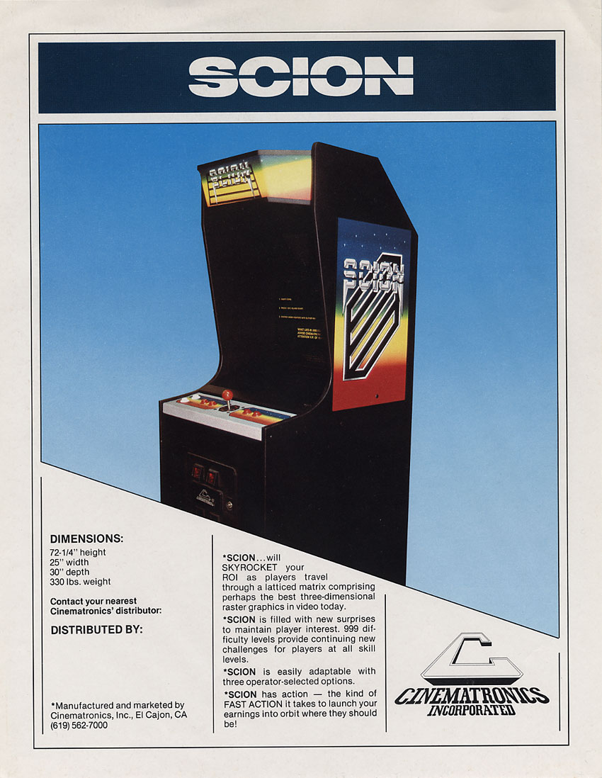 Scion - Videogame by Seibu Denshi | Museum of the Game