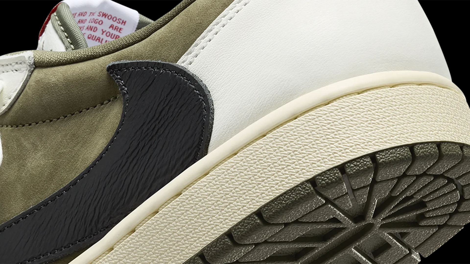 AIR JORDAN 1 LOW x Travis Scott 'Reverse Olive' ｜ FLY BASKETBALL