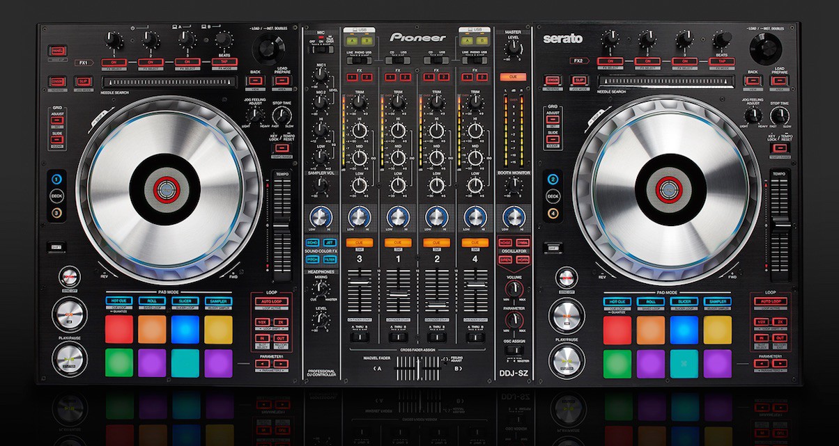 Pioneer DJのハイエンドPCDJコントローラーDDJ-SZ2 | 12/24発売開始