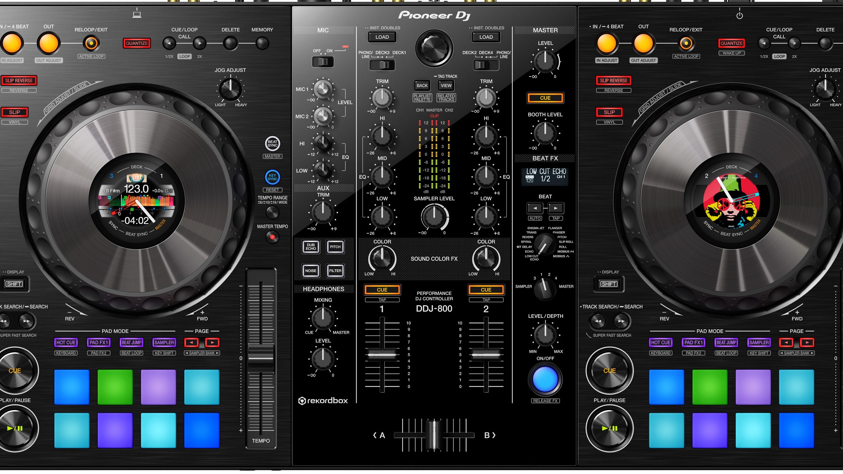 Pioneer DJから新たなrekordbox dj専用コントロラー『DDJ-800』が発売