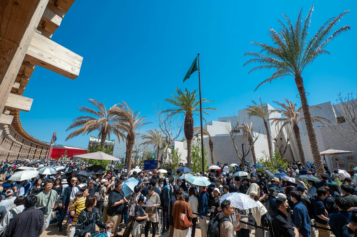 サウジアラビア王国館、2025年大阪万博開幕から35日で50万人の来場者を