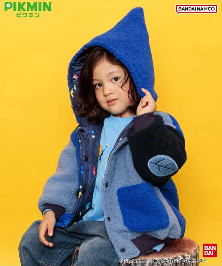 ピクミン】リバーシブルボアブルゾン（J101905）|BREEZE（ブリーズ