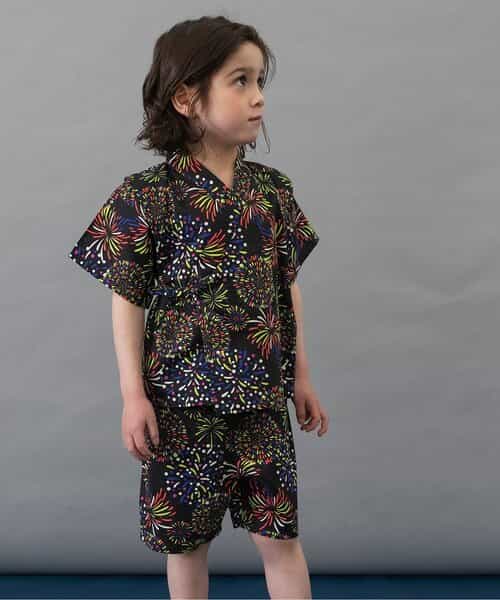 ☆SALE☆【すっぽり着られる】いろいろ甚平_男の子（J375905）|BREEZE