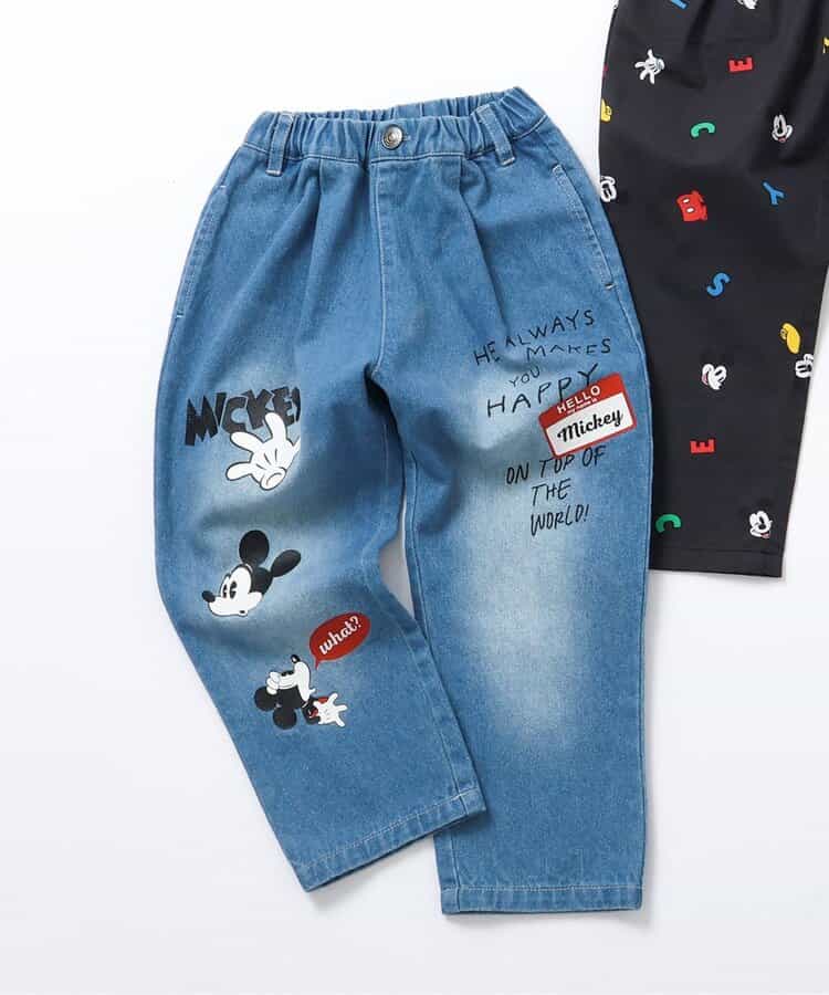 ☆タイムセール☆ディズニーキャラクター/シェフパンツ 10分丈